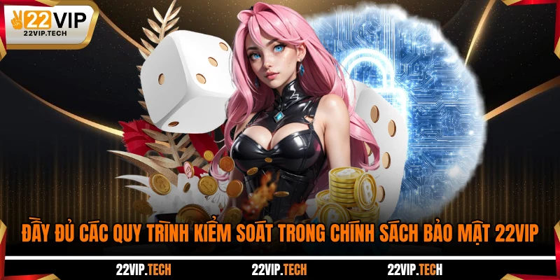 Đầy đủ các quy trình kiểm soát trong chính sách bảo mật 22VIP